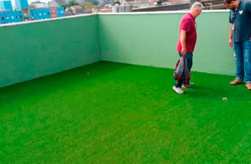 Grama sintética em Santos - Litoral Kap